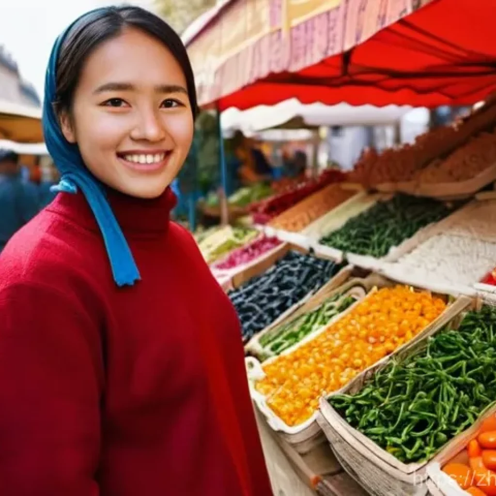 헝가리어 숫자 익히기 - **Prompt:** A young East Asian woman in her early 20s, dressed in a modest, fashionable sweater and ...