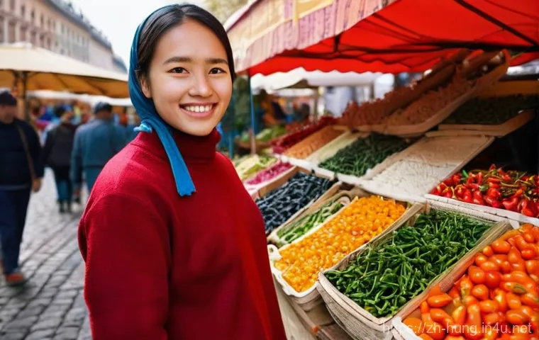 헝가리어 숫자 익히기 - **Prompt:** A young East Asian woman in her early 20s, dressed in a modest, fashionable sweater and ...